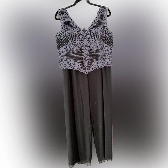 Evening pant set by JS Signature and Alex Evenings XL‎ - Picture 1 of 12